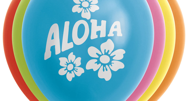 e-carnavalskleding-SYK Ballonnen Hawaii Aloha