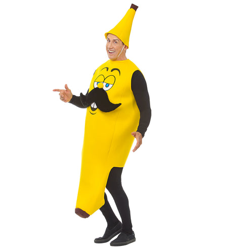 e-carnavalskleding-SYK Bananenpak Mr. Mustache