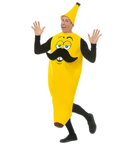 e-carnavalskleding-SYK Bananenpak Mr. Mustache