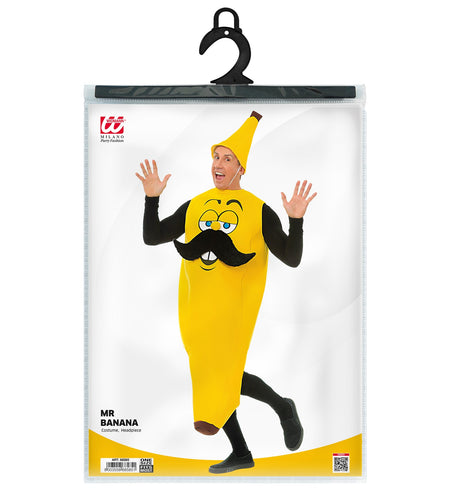 e-carnavalskleding-SYK Bananenpak Mr. Mustache
