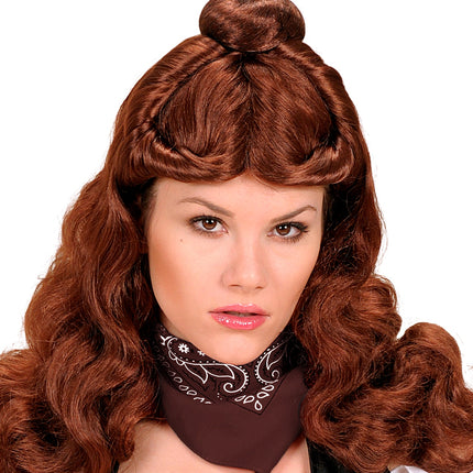 e-carnavalskleding-SYK Bandana bruin 55X55
