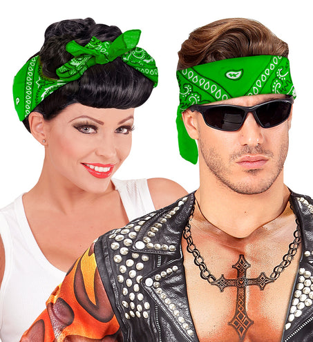 e-carnavalskleding-SYK Bandana groen