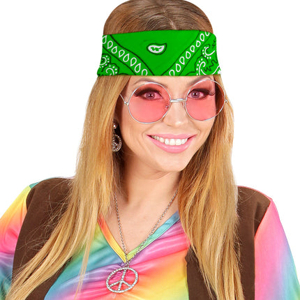 e-carnavalskleding-SYK Bandana groen