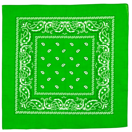 e-carnavalskleding-SYK Bandana groen