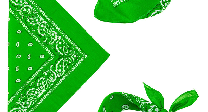 e-carnavalskleding-SYK Bandana groen