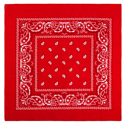 e-carnavalskleding-SYK Bandana rood zakdoek