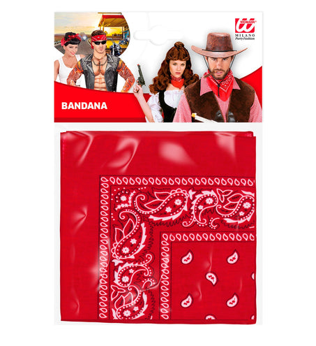 e-carnavalskleding-SYK Bandana rood zakdoek