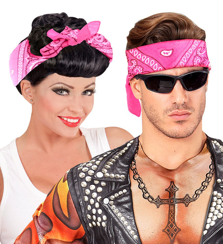 e-carnavalskleding-SYK Bandana roze