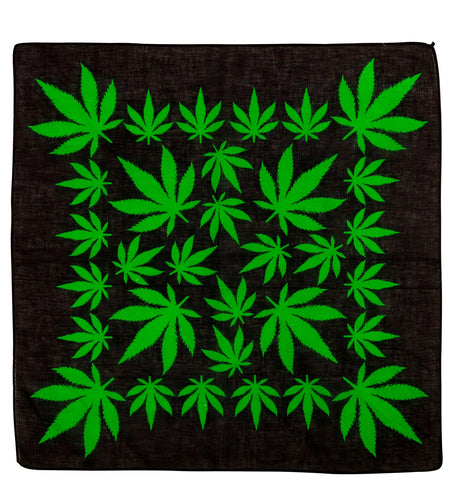 e-carnavalskleding-SYK Bandana wiet blad
