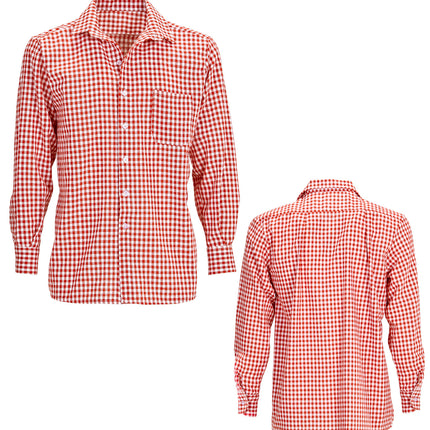 e-carnavalskleding-SYK Beiers Shirt Rood