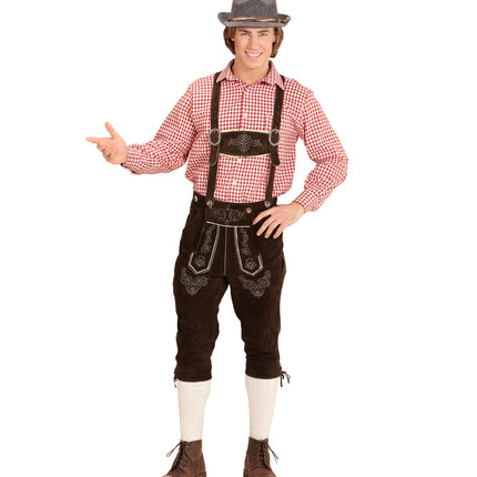 e-carnavalskleding-SYK Beiers Shirt Rood