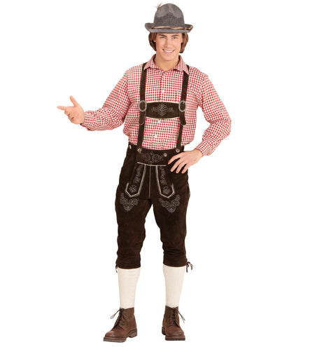 e-carnavalskleding-SYK Beiers Shirt Rood