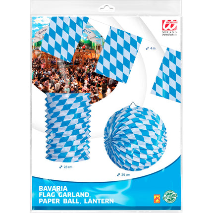 e-carnavalskleding-SYK Beierse Decoratie Set Bv