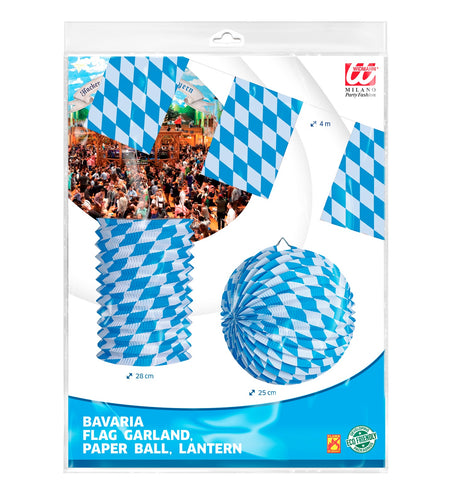 e-carnavalskleding-SYK Beierse Decoratie Set Bv