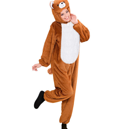e-carnavalskleding-SYK Berenpak pluche unisex