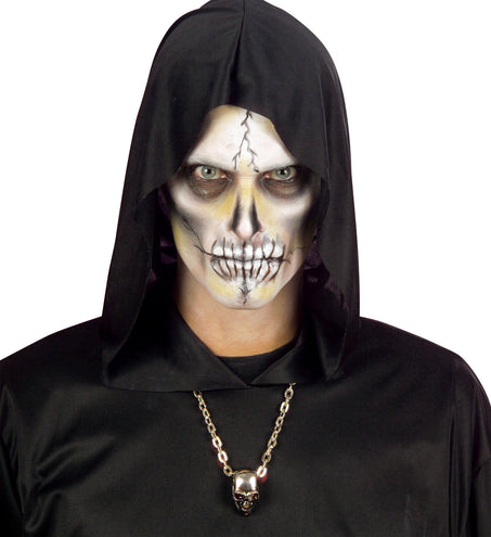 e-carnavalskleding-SYK Biker ketting / Rocker ketting schedel