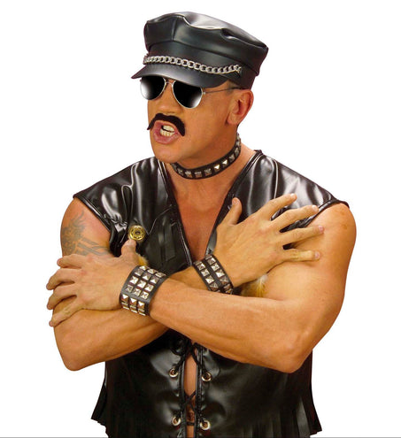e-carnavalskleding-SYK Biker / rocker Armband punk