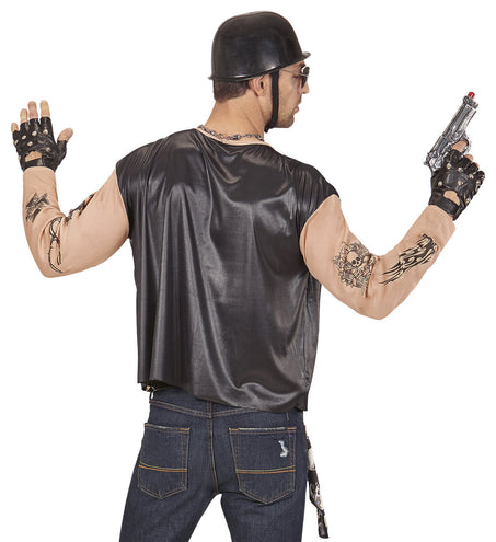 e-carnavalskleding-SYK Biker vesten voor party's