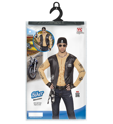 e-carnavalskleding-SYK Biker vesten voor party's