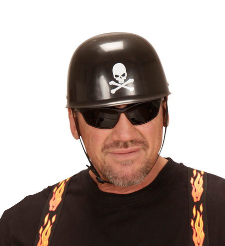 e-carnavalskleding-SYK Bikerhelm volwassenen