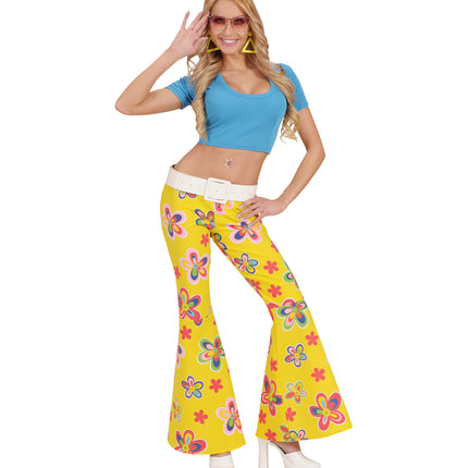 e-carnavalskleding-SYK Blauw topje disco dame