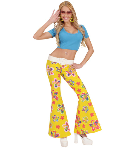 e-carnavalskleding-SYK Blauw topje disco dame