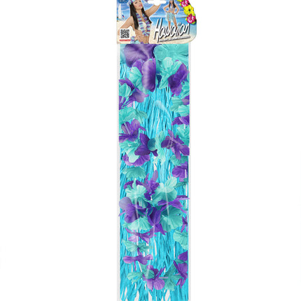 e-carnavalskleding-SYK Blauwe Hawaii set Bella