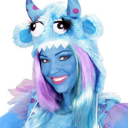e-carnavalskleding-SYK Blauwe schmink voor carnaval