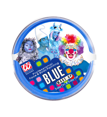 e-carnavalskleding-SYK Blauwe schmink voor carnaval
