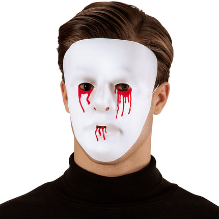e-carnavalskleding-SYK Bloedende ogen en mond masker