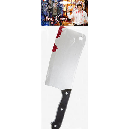 e-carnavalskleding-SYK Bloederig hakmes slager 30cm