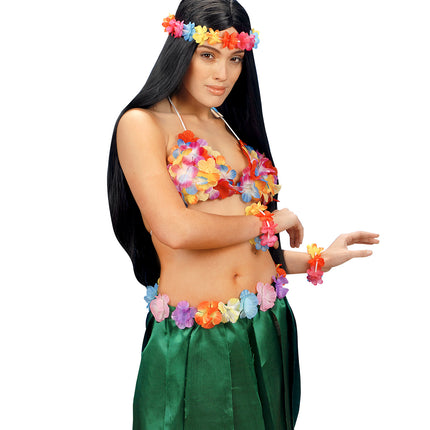 e-carnavalskleding-SYK Bloemen bh hawaii