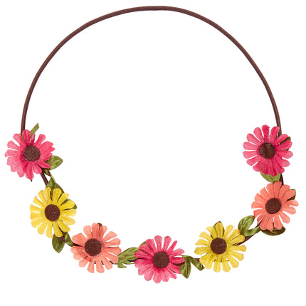 e-carnavalskleding-SYK Bloemen hoofdband met veel kleur
