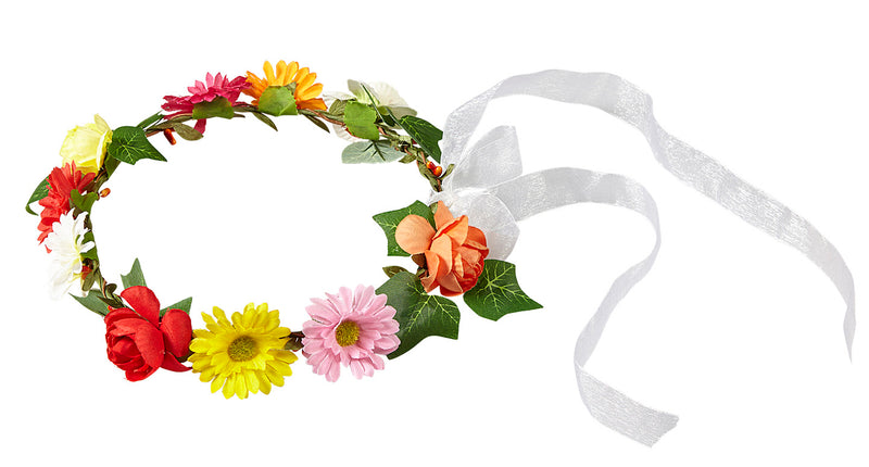 e-carnavalskleding-SYK Bloemenkroon Tess