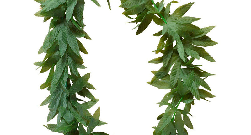 e-carnavalskleding-SYK Bloemenslinger Rasta Marihuana blad