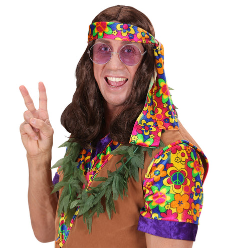 e-carnavalskleding-SYK Bloemenslinger Rasta Marihuana blad