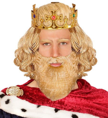 e-carnavalskleding-SYK Blonde baard Kapitein iglo