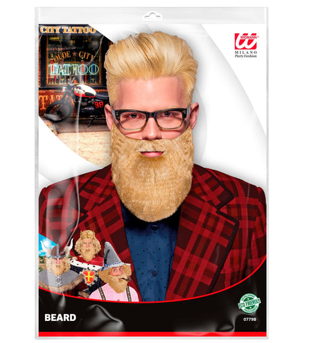 e-carnavalskleding-SYK Blonde baard Kapitein iglo