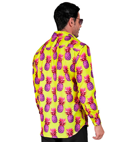 e-carnavalskleding-SYK Blouse neon ananas Ankie