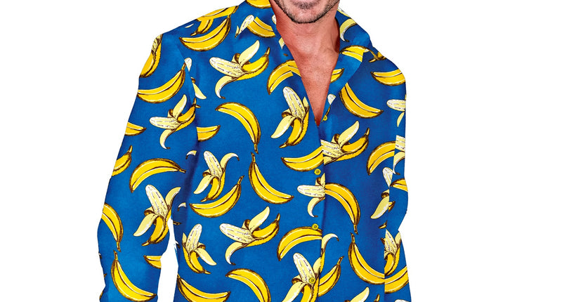 e-carnavalskleding-SYK Blouse neon banaan Bennie
