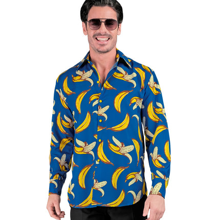 e-carnavalskleding-SYK Blouse neon banaan Bennie