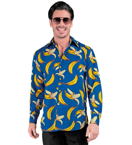 e-carnavalskleding-SYK Blouse neon banaan Bennie