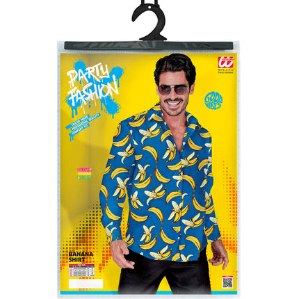 e-carnavalskleding-SYK Blouse neon banaan Bennie
