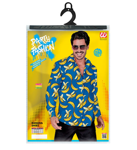 e-carnavalskleding-SYK Blouse neon banaan Bennie