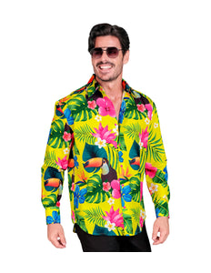 e-carnavalskleding-SYK Blouse neon tropicana Troy