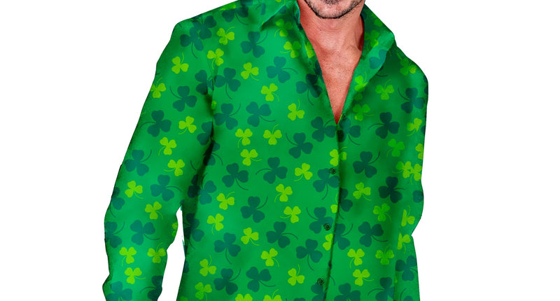 e-carnavalskleding-SYK Blouse St. Patrick's day  Lucky