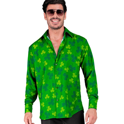 e-carnavalskleding-SYK Blouse St. Patrick's day  Lucky