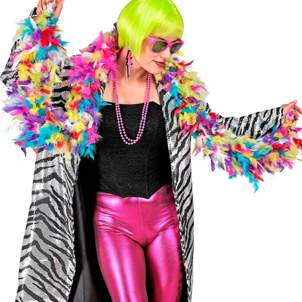 e-carnavalskleding-SYK Boa Joyce multikleur 180cm