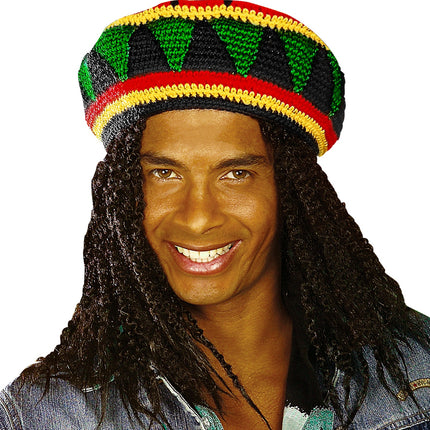e-carnavalskleding-SYK Bob Marley reggae rasta muts