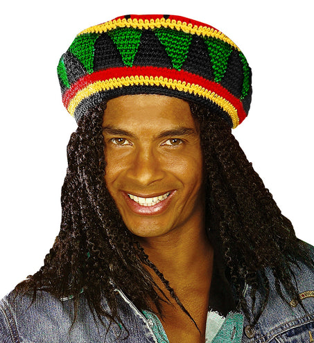 e-carnavalskleding-SYK Bob Marley reggae rasta muts
